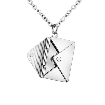 Envelop Necklace Pendant Jewellery