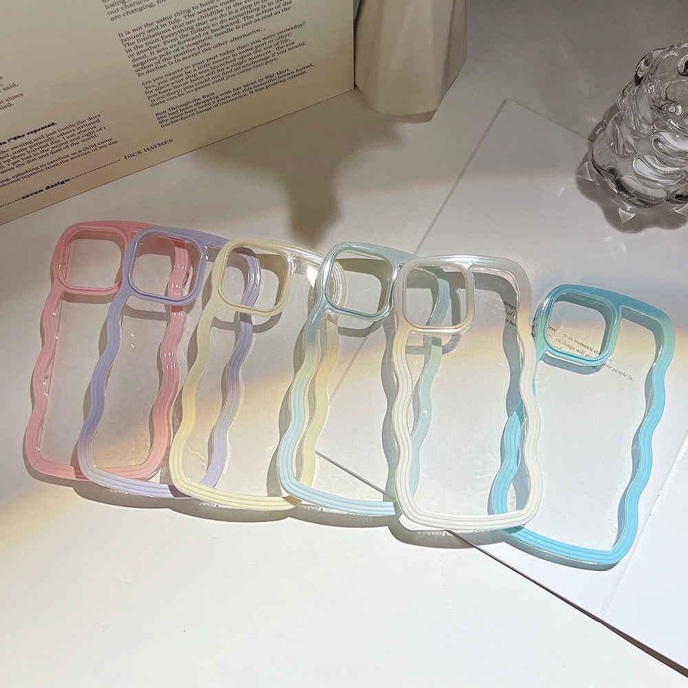 Wave Border iPhone Case for Various Models