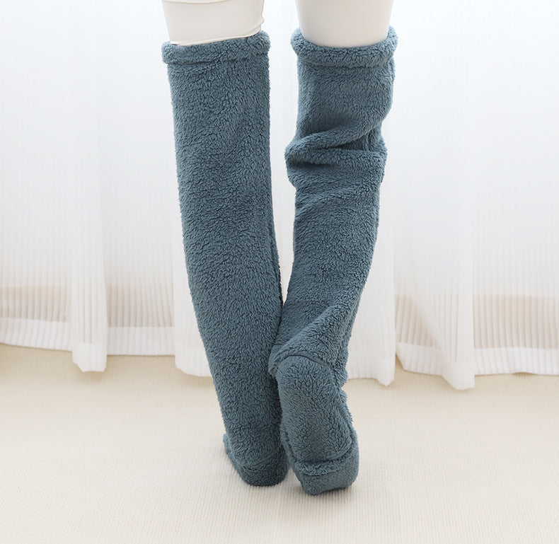 Over Knee Warm High Fuzzy Long Socks