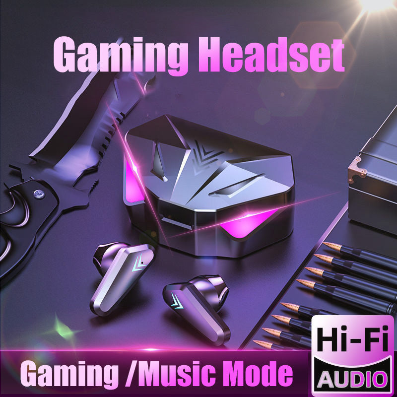 Wireless Noise Reduction Bluetooth Gaming Headphones
