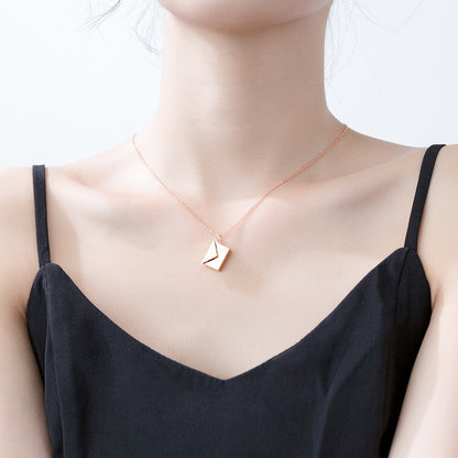 Envelop Necklace Pendant Jewellery