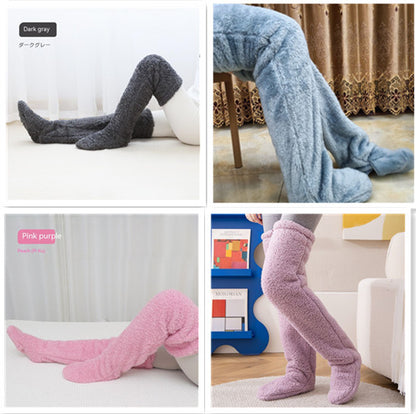 Over Knee Warm High Fuzzy Long Socks