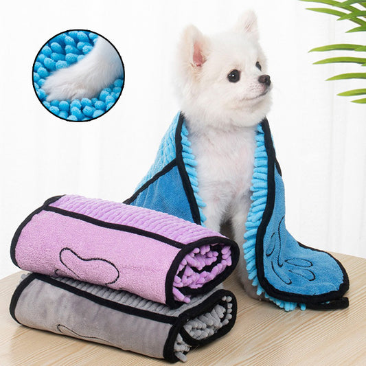 Pet Super Absorbent Quick Drying Bathrobe Microfiber Bath Towels