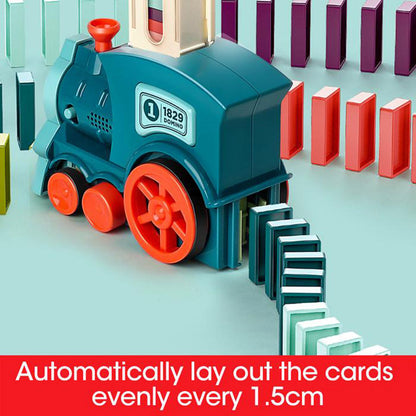 Electric Domino Train Automatic Block Placer