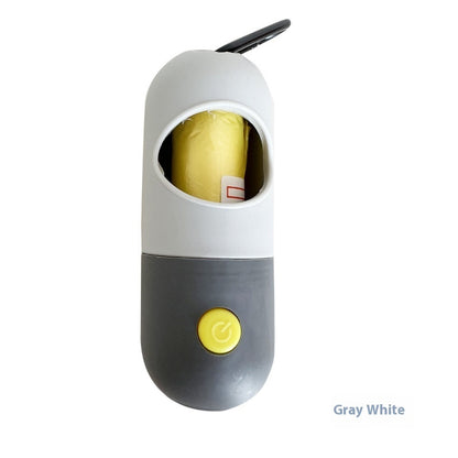 3 in 1 Pet Waste Poop Bag Dispenser, Holder & Led Light