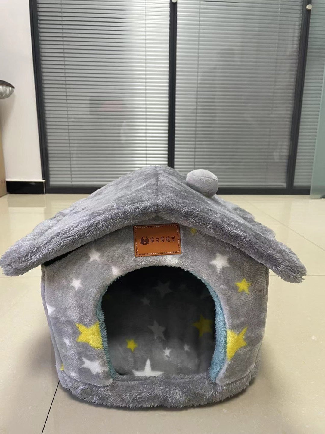 Foldable Cozy Dog House Pet Bed