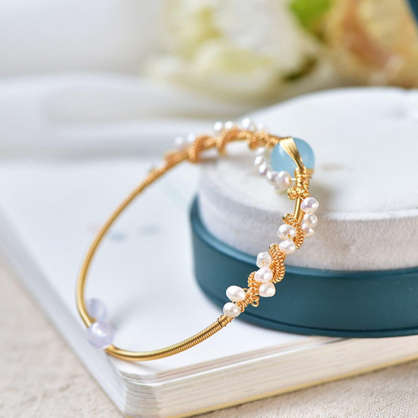 Gold Plating Pearl Bracelets
