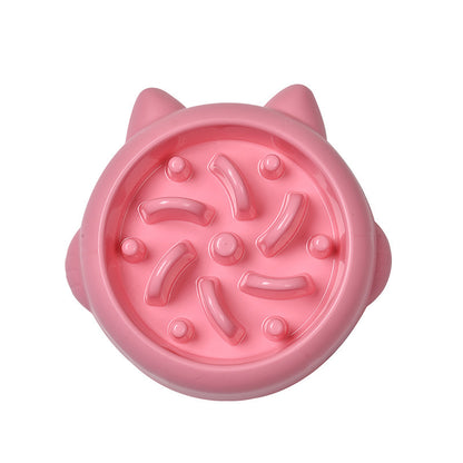 Pet Slow Feeder Anti Choking Bowl