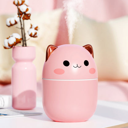 Air Humidifier Cute Cat Aromatherapy Mist Spray