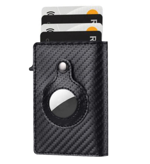 Leather RFID AirTag Wallet
