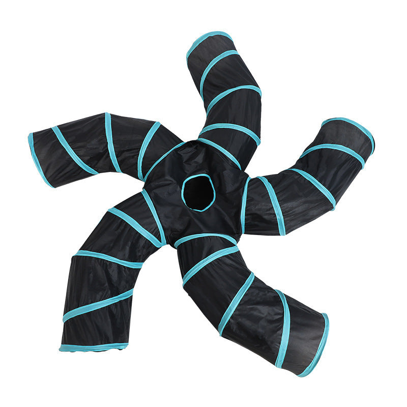 Tree Pattern Tunnel Pet Toy