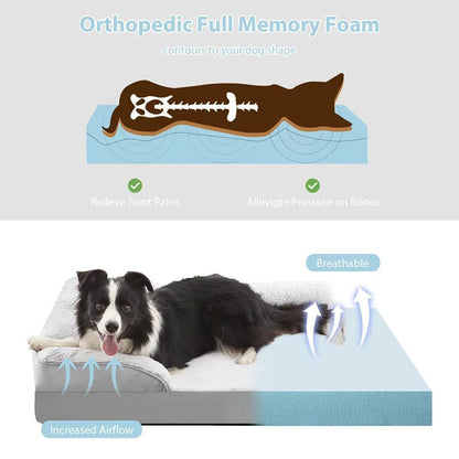 High Quality Orthopaedic Memory Foam Dog Bed