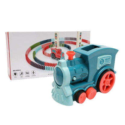 Electric Domino Train Automatic Block Placer