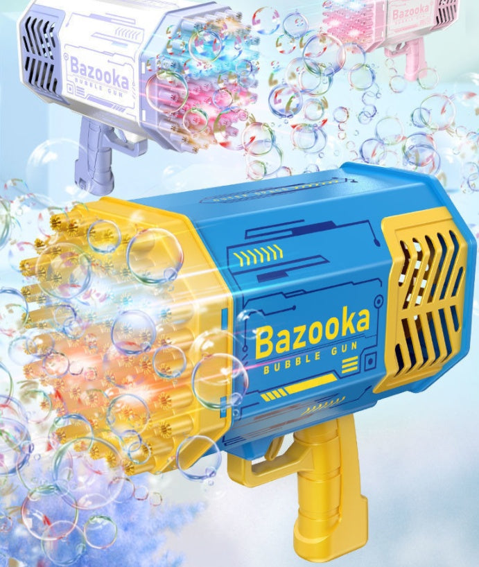 Bubble Gun Rocket Automatic Blower With Light