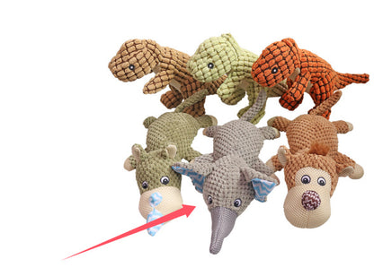 Pet Plush Squeaking Chew Toy