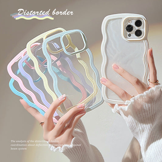 Wave Border iPhone Case for Various Models