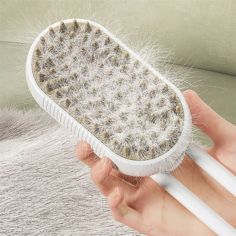 3 In 1 Electric Spray Pet Hair Brushes For Massage Pet Grooming