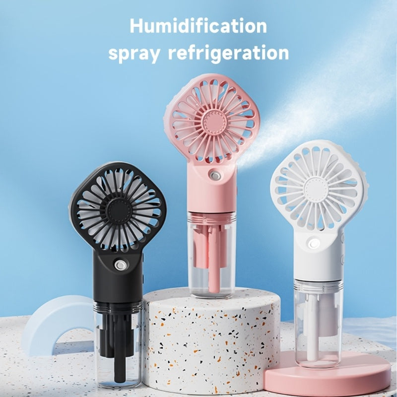Portable Small Mist Fan USB Rechargeable