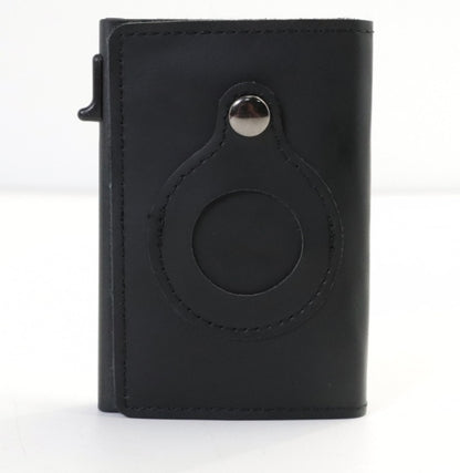 Leather RFID AirTag Wallet