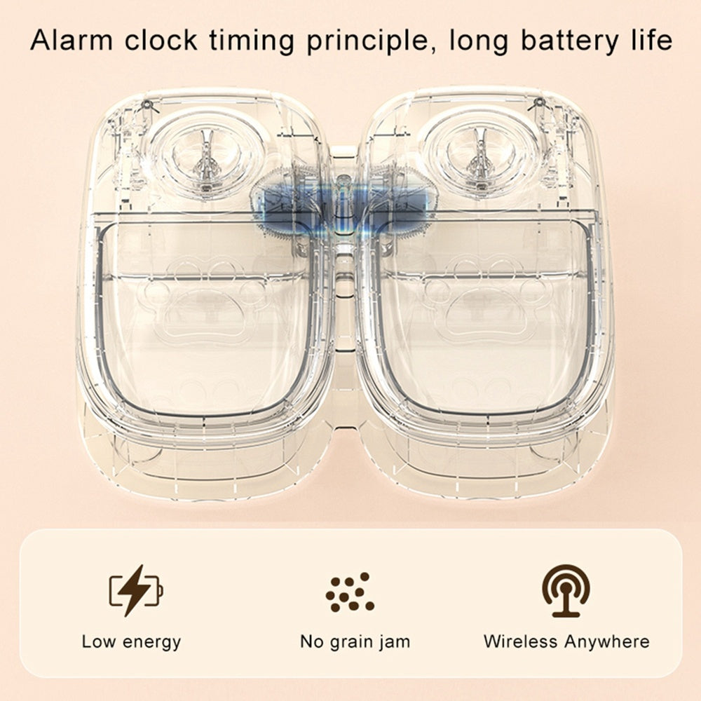 Automatic Stainless Steel Smart Food Dispenser Bowl